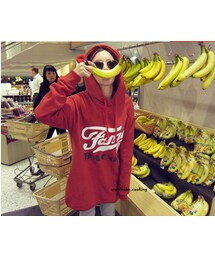 Wardrobe Cooking | 字母米奇耳朵長版Ｔ(パーカー)