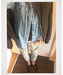 正面☻ | インナーもUNIQLO♡(Tシャツ/カットソー)