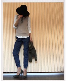 ベージュニットベスト☺︎ | ベスト