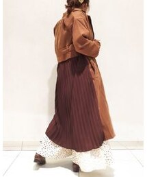 OLIVE des OLIVE | 後ろ(トレンチコート)