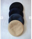 COMESANDGOES | Big basque beret(貝雷帽)