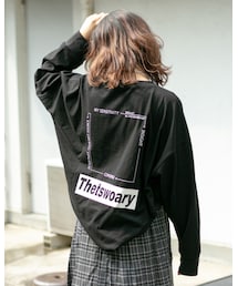 RASVOA | クリエイティブカバーロンT(Tシャツ/カットソー)