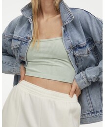 H&M | クロップドトップス xs(キャミソール)