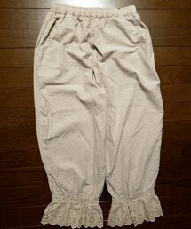 Mushroom | 裾刺繍ペチパンツ(パンツ)