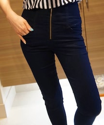 イデアルーチェ | ハイウエストスキニー(デニムパンツ)