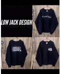LOW JACK DESIGN | LOW JACK DESIGN プルオーバースウェット（エレガントロゴ）(運動衫)
