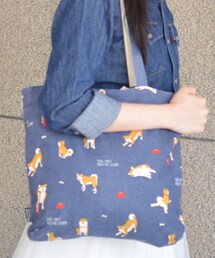 Polka Polka | 柴犬トートバッグ(トートバッグ)