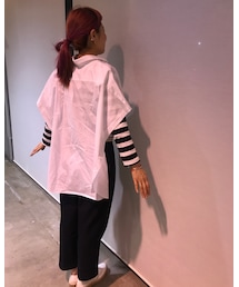 COMME des GARCONS | 脇が縫われてなくてただかぶるだけのシャツ♡(シャツ/ブラウス)