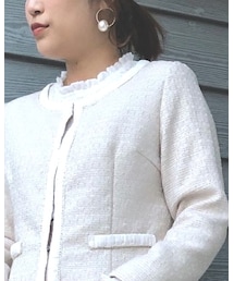 しまむら | ノーカラージャケット