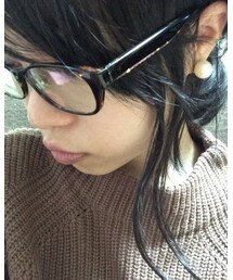 メガネとピアス | メガネ