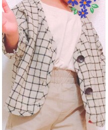 韓国子ども服 | ノーカラージャケット