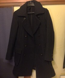 Nigel Cabourn | 紺のロングPコート(ピーコート)