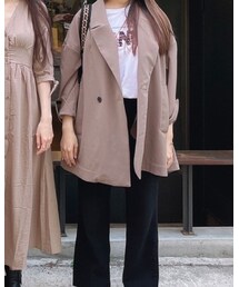 韓国風の服装 | チェスターコート