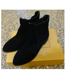 STARMIMI | Sratmimi 麂皮短靴-黑(ブーツ)