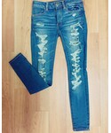 AMERICAN EAGLE OUTFITTERS(アメリカン・イーグル・アウトフィッターズ)の「パンツ(デニムパンツ)」