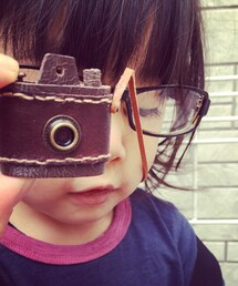 Handmade | レザーカメラネックレス(ネックレス)