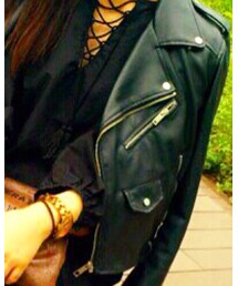 ZARA | ライダースジャケット