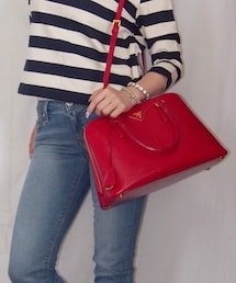 PRADA | プラダ赤バッグ(ハンドバッグ)