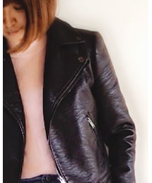 ZARA BASIC | ライダースジャケット
