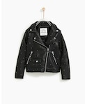 ZARA(ザラ)の「ジャケット/アウター(ライダースジャケット)」