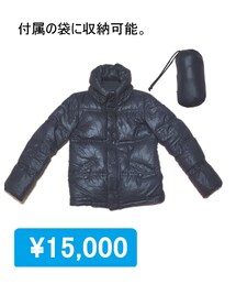 COMME　CA COMMUNE | 2010AWモデルの超軽量ダウン。UNIQLOのウルトラライトダウンよりもずっと前に発売していたアイテムでかなり重宝しています。(ダウンジャケット/コート)