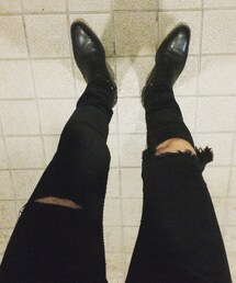 SAINT LAURENT PARIS | スキニーコーデュロイパンツ(その他パンツ)