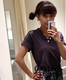 メンズTシャツをリメイクしたよ！(Tシャツ/カットソー)