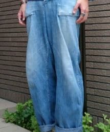 40s us navy | デニムパンツ