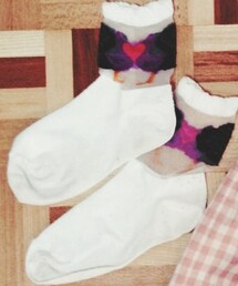 フラミンゴシースルーソックス(ソックス/靴下)