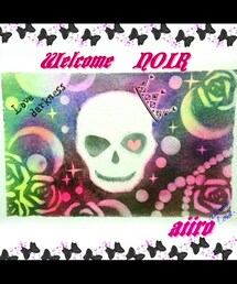 tahちゃんが描いてくれた皇子とNOIRをイメージしたパステルアート | NOIRをイメージしたパステルアート(その他)