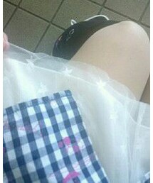 NICOLE | 星柄チュールタンクトップ(タンクトップ)