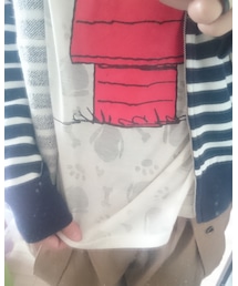 スヌーピーの顔の形のドットみたいな柄 | その他