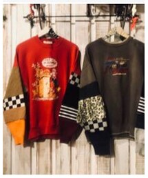 sucre&vogue | 古着リメイクスウェット(スウェット)