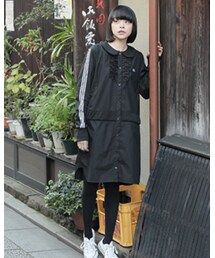 keisuke kanda | ジャージミーツシャツワンピース(シャツワンピース)