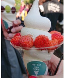 オータムフェスト最終日のいちごパフェ | その他