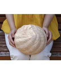 KENT HAT | 麦わらフレンチクルーラーベレー(ハンチング/ベレー帽)