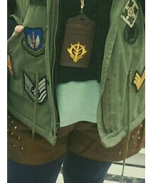 麂皮鉚釘短褲 | カーゴパンツ