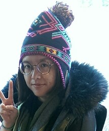 圖騰毛線帽 | ニットキャップ/ビーニー