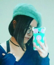 薄荷綠貝蕾帽 | ハンチング/ベレー帽