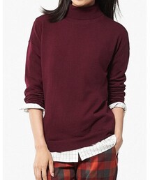 UNIQLO | エクストラファインメリノタートルネックセーター(ニット/セーター)