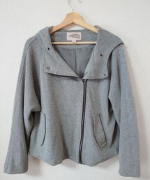 FOREVER 21 | ライダース風 パーカー グレー(その他アウター)