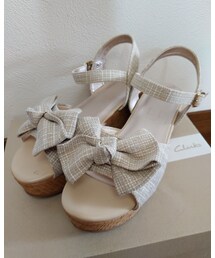 BC.COMPANY | リボンサンダル ベージュ(サンダル)