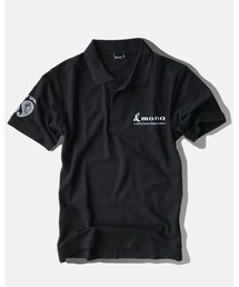 &mona | &mona Logo poloshirt(ポロシャツ)