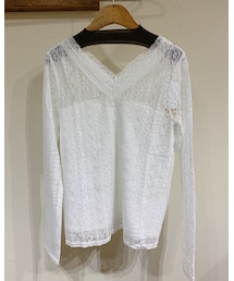 rps | 総レースVネックプルオーバー(トップス)