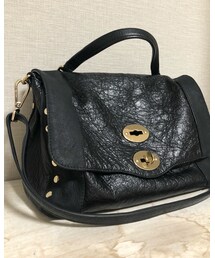 ZANELLATO | ザネラートの「ポスティーナＳ」。２種類の皮を使用しているタイプです。(ショルダーバッグ)