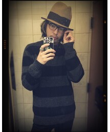 古着 | 脱ぐとこんな具合🐸鏡が汚れてた💧(ニット/セーター)