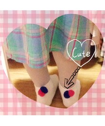 tutuanna | ポンポン可愛いのです♡♡(ソックス/靴下)