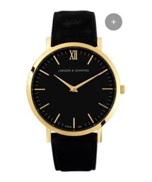 Larssno&Jennings | 黒とゴールドのシンプルな感じに一目惚れ！
公式サイトから発注しました(^^)(アナログ腕時計)