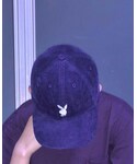 PLAYBOY(プレイボーイ)の「帽子(サンバイザー)」
