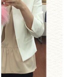 M's collection | ノーカラージャケット